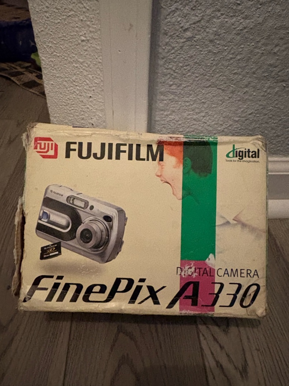 Fujifilm FinePix A330 Digital Camera - Silver and Black Accents